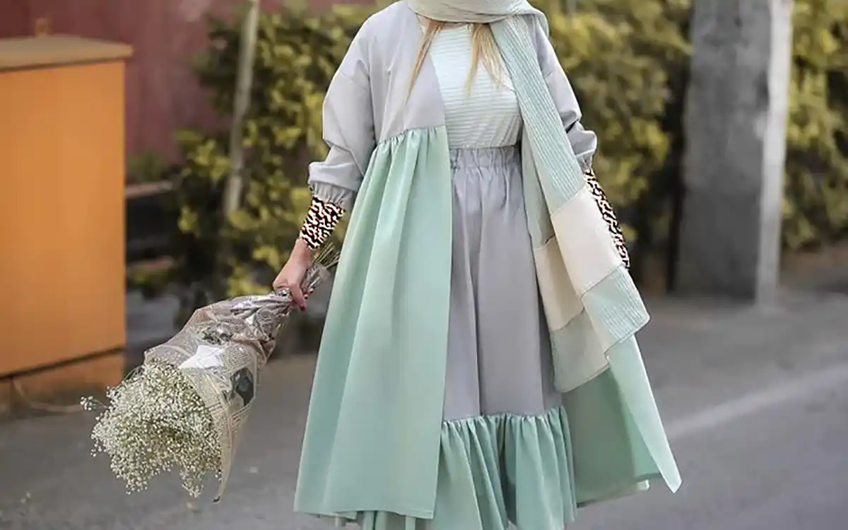 مانتو زنانه فری سایز لاکچری