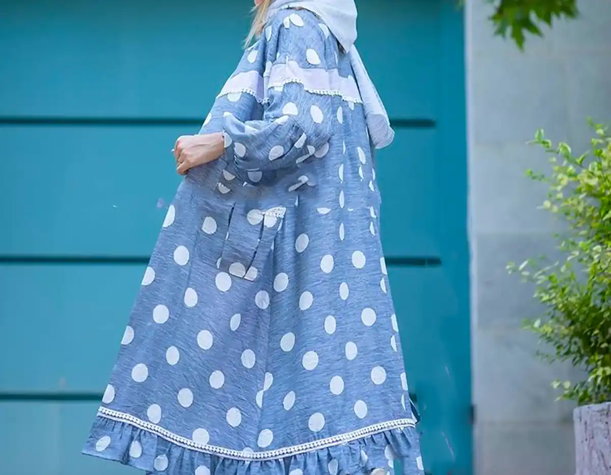 مانتو زنانه فری سایز لاکچری