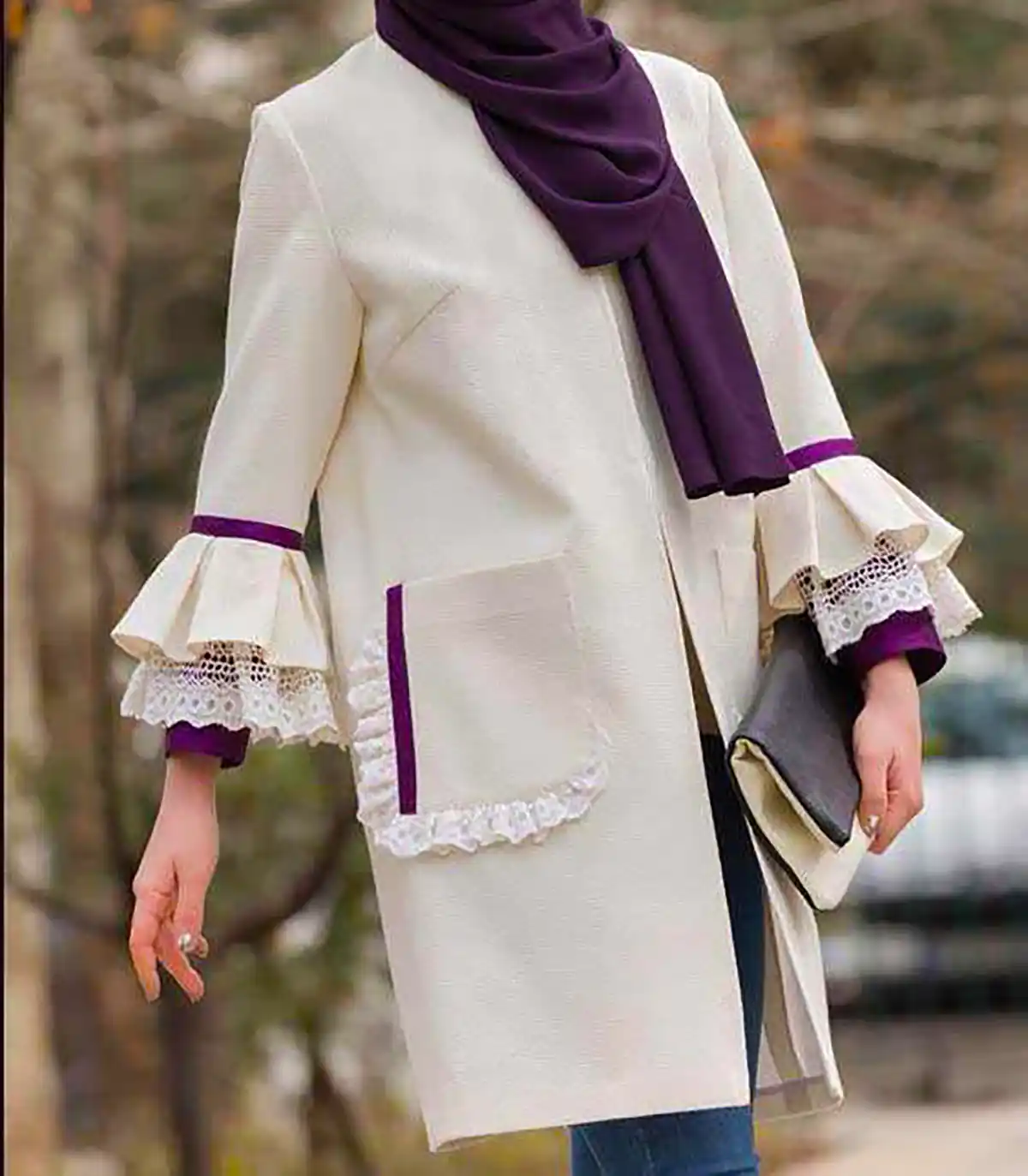 مانتو زنانه خوش فرم شیک