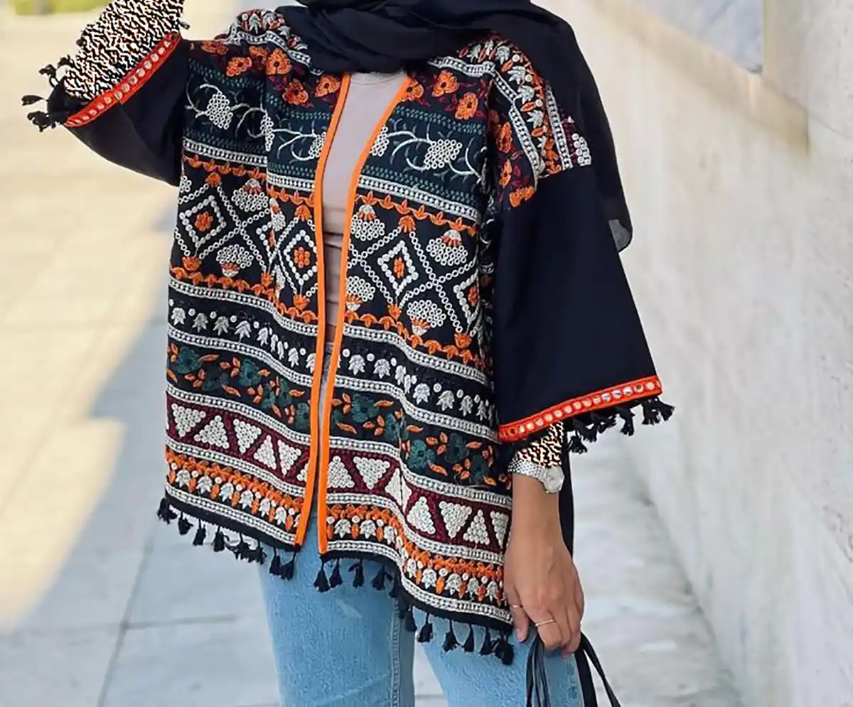 مانتو زنانه مجلسی ترند