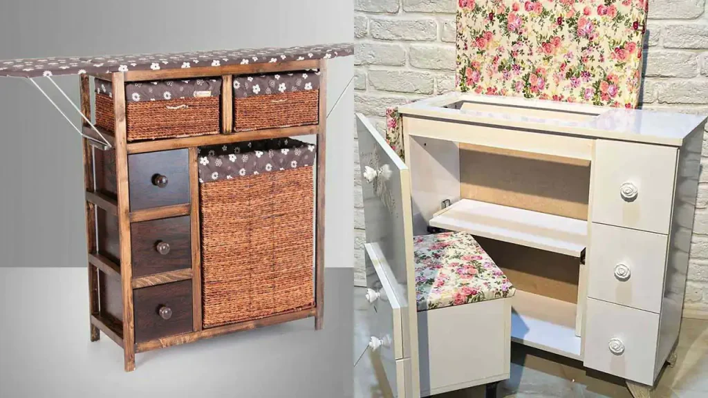 مدل میز اتو + زیباترین مدل های میز اتو زیبا و لاکچری و چند کاره ترند امسال