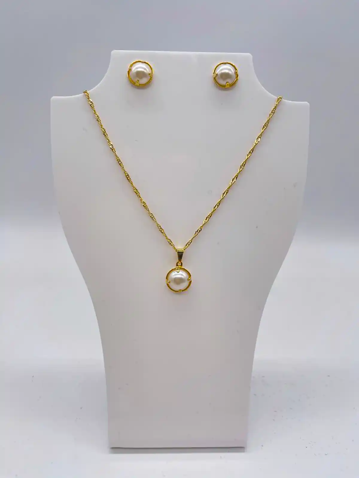 نیم ست طلا ظریف زیبا