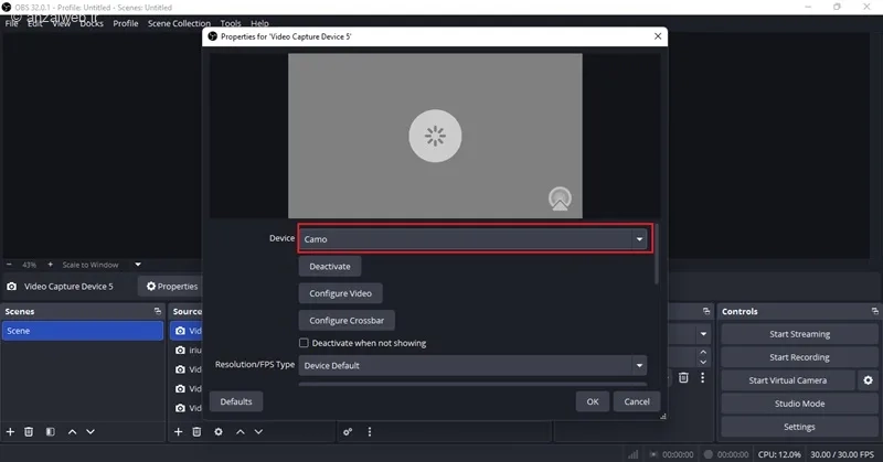 نرم افزار تبدیل گوشی به وب کم