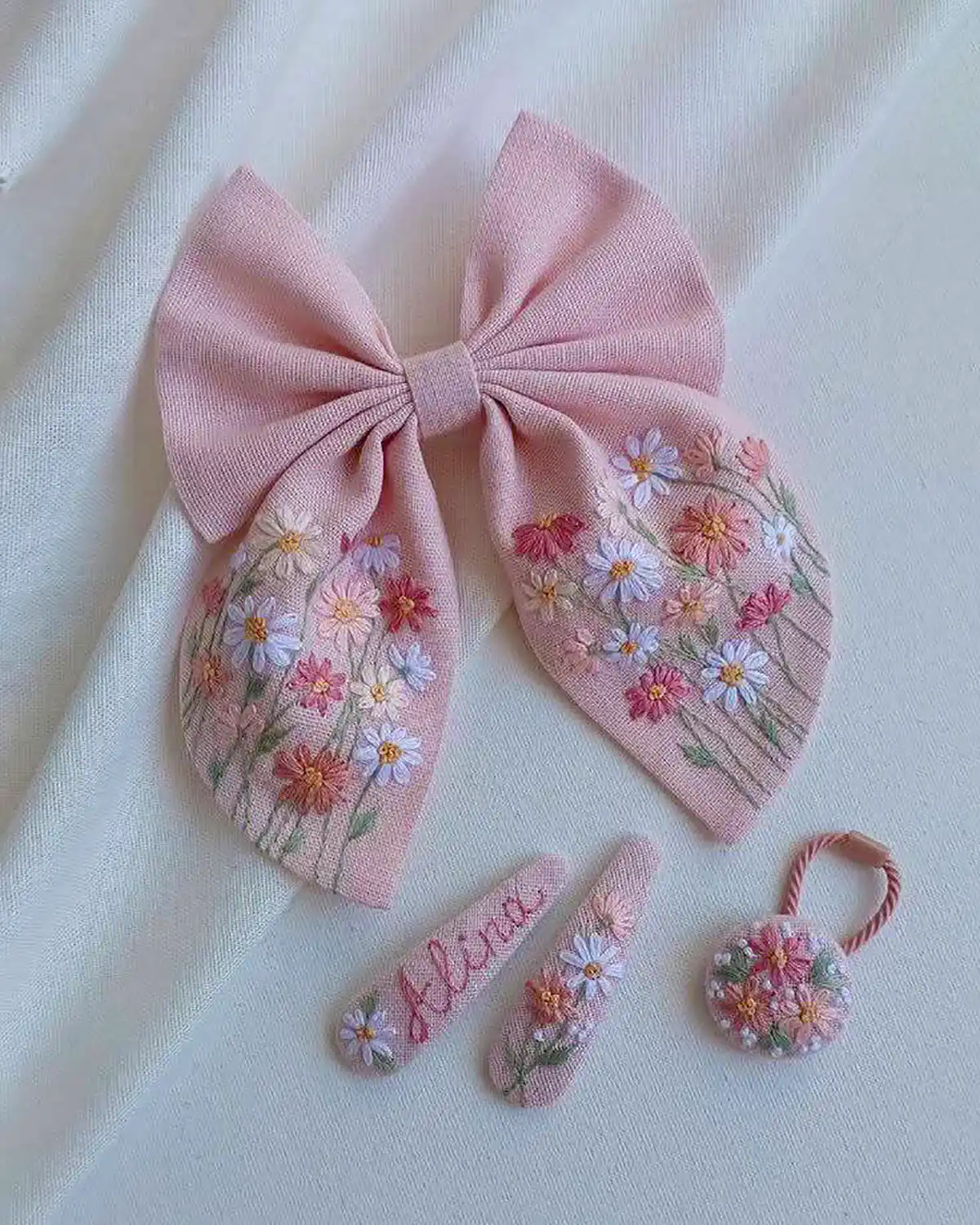 پاپیون مو دخترانه زیبا