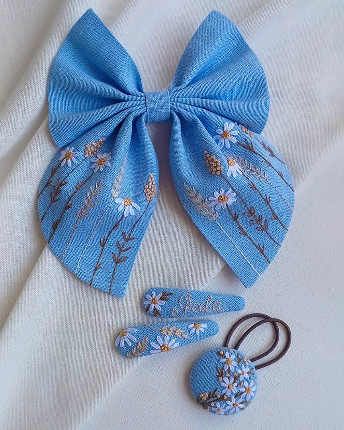 پاپیون مو دخترانه زیبا