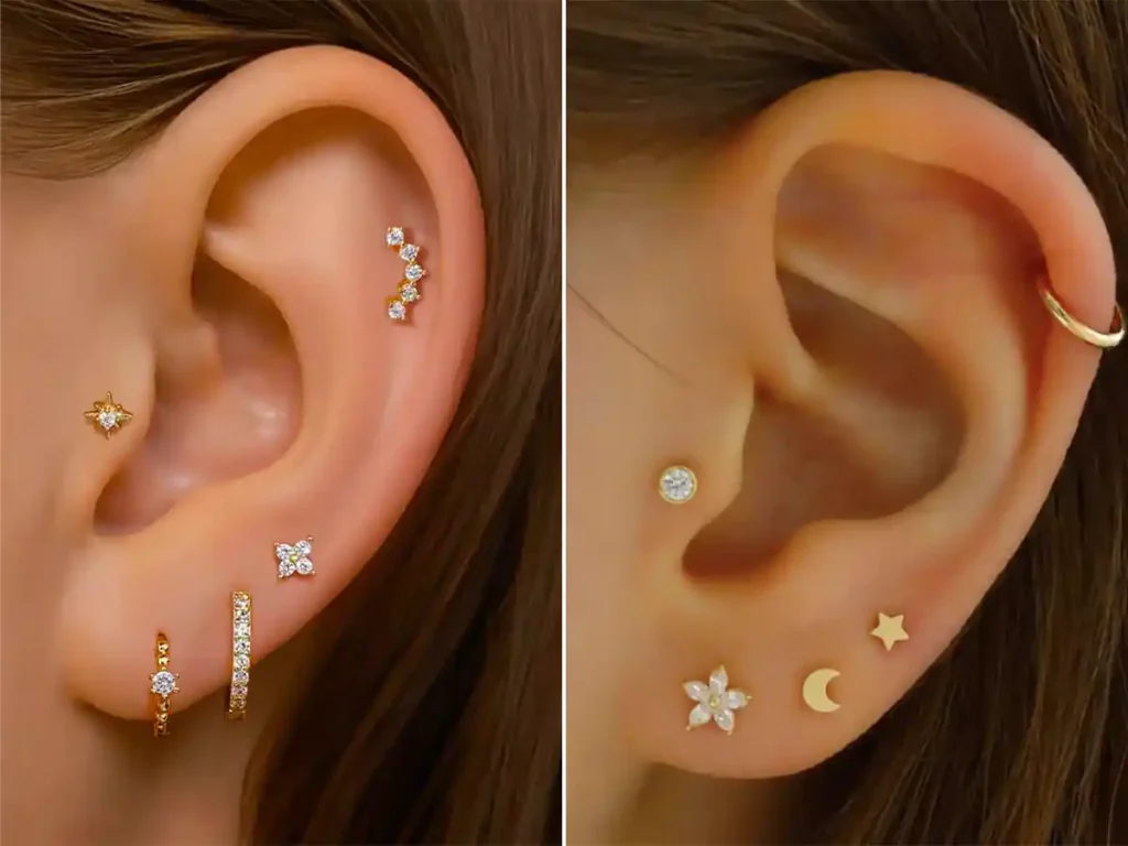 پیرسینگ فانتزی شیک