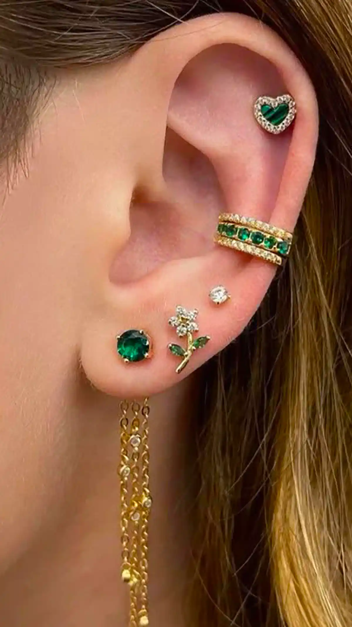 پیرسینگ فانتزی شیک