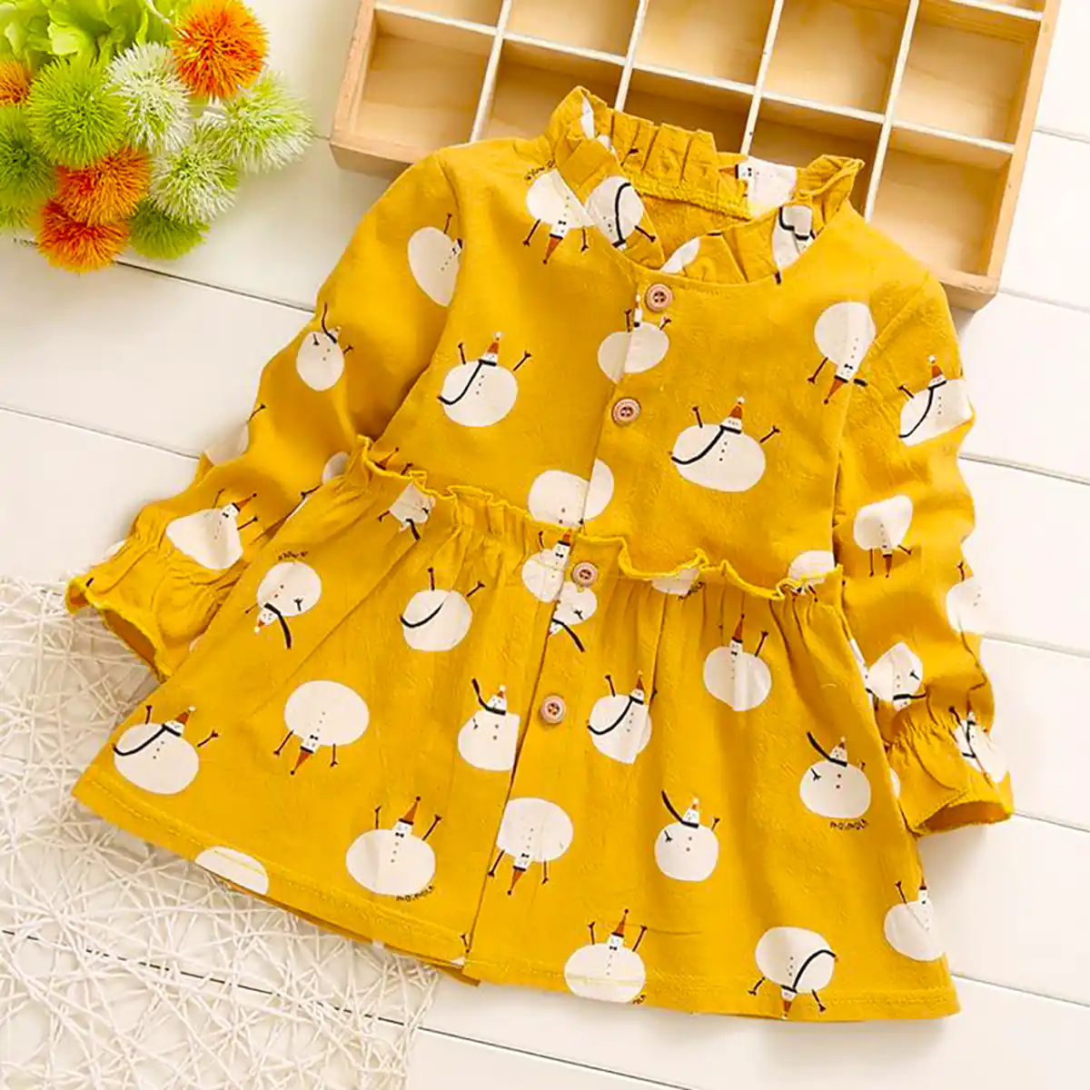 پیراهن خونگی بجه گانه