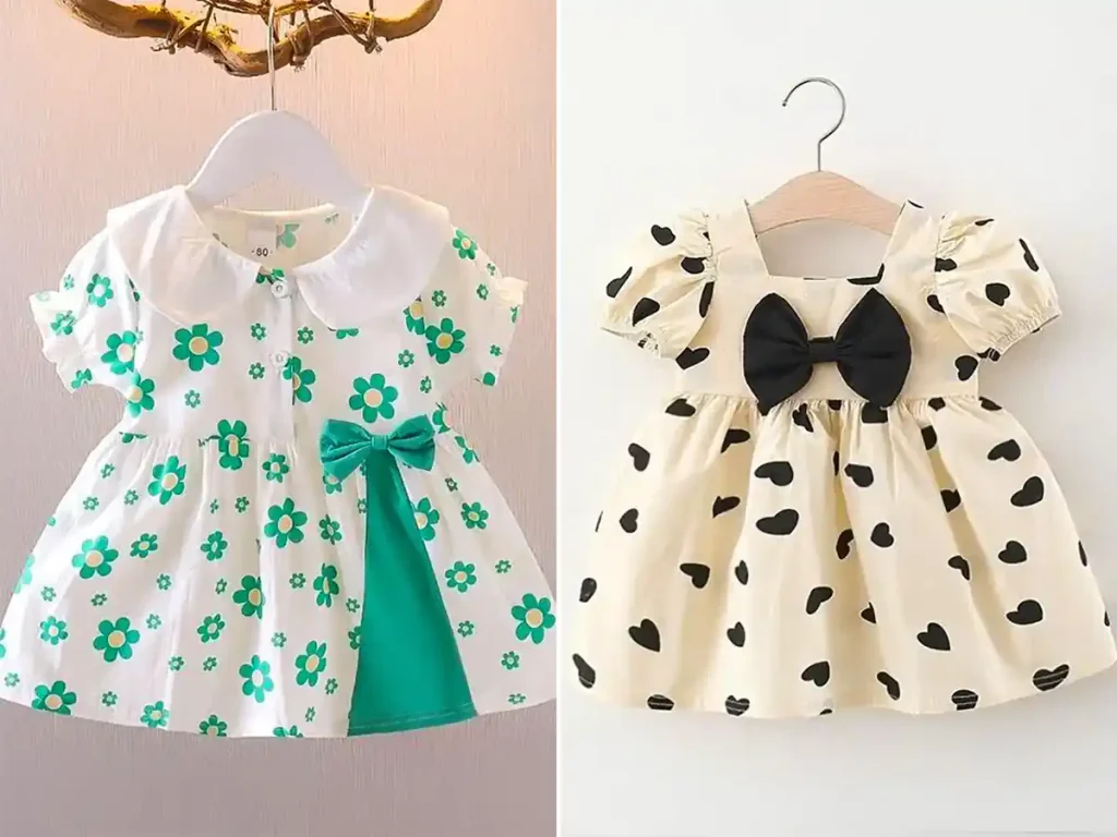 پیراهن کلوش بچه گانه زیبا