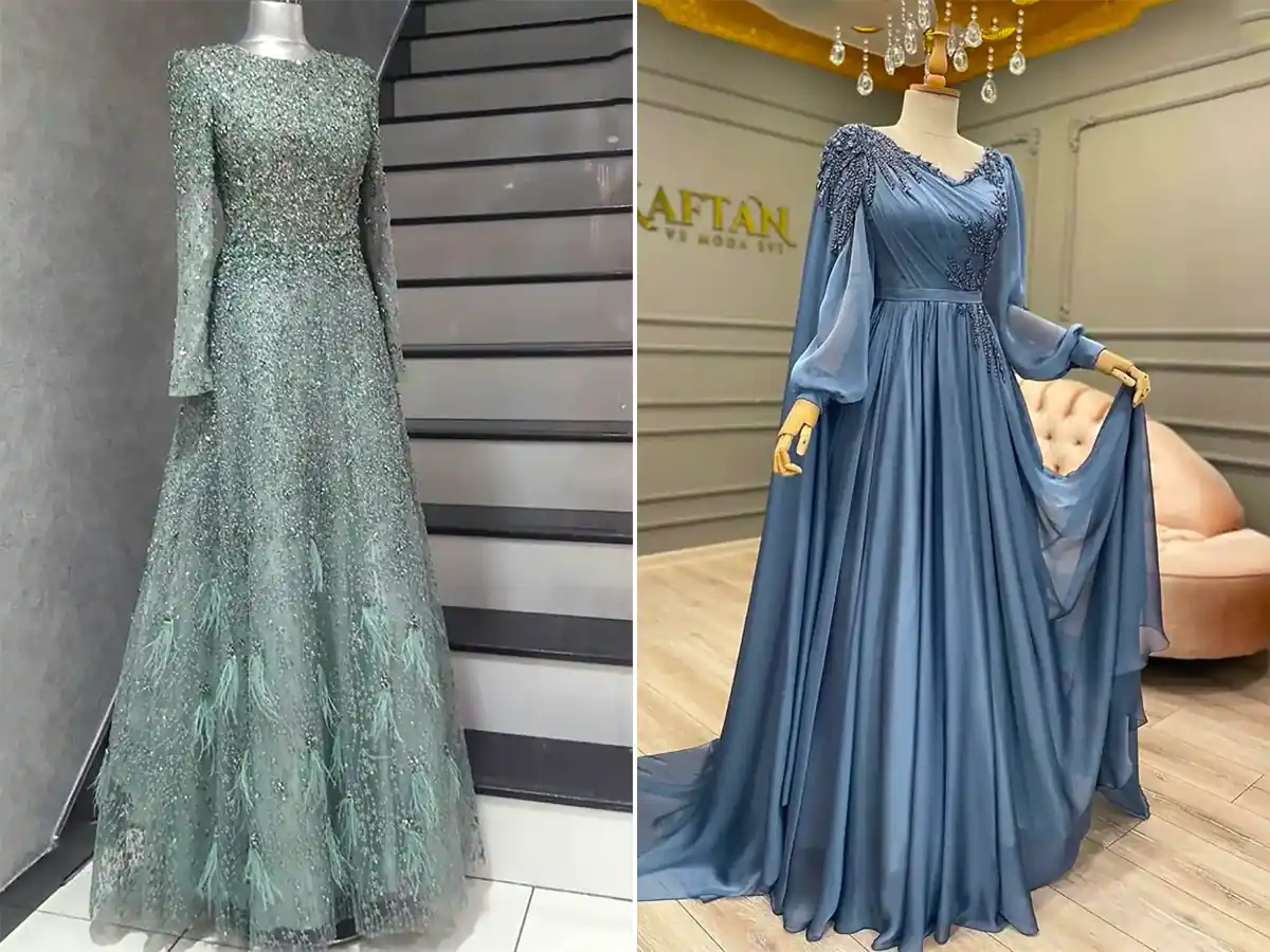 پیراهن مجلسی بلند زنانه