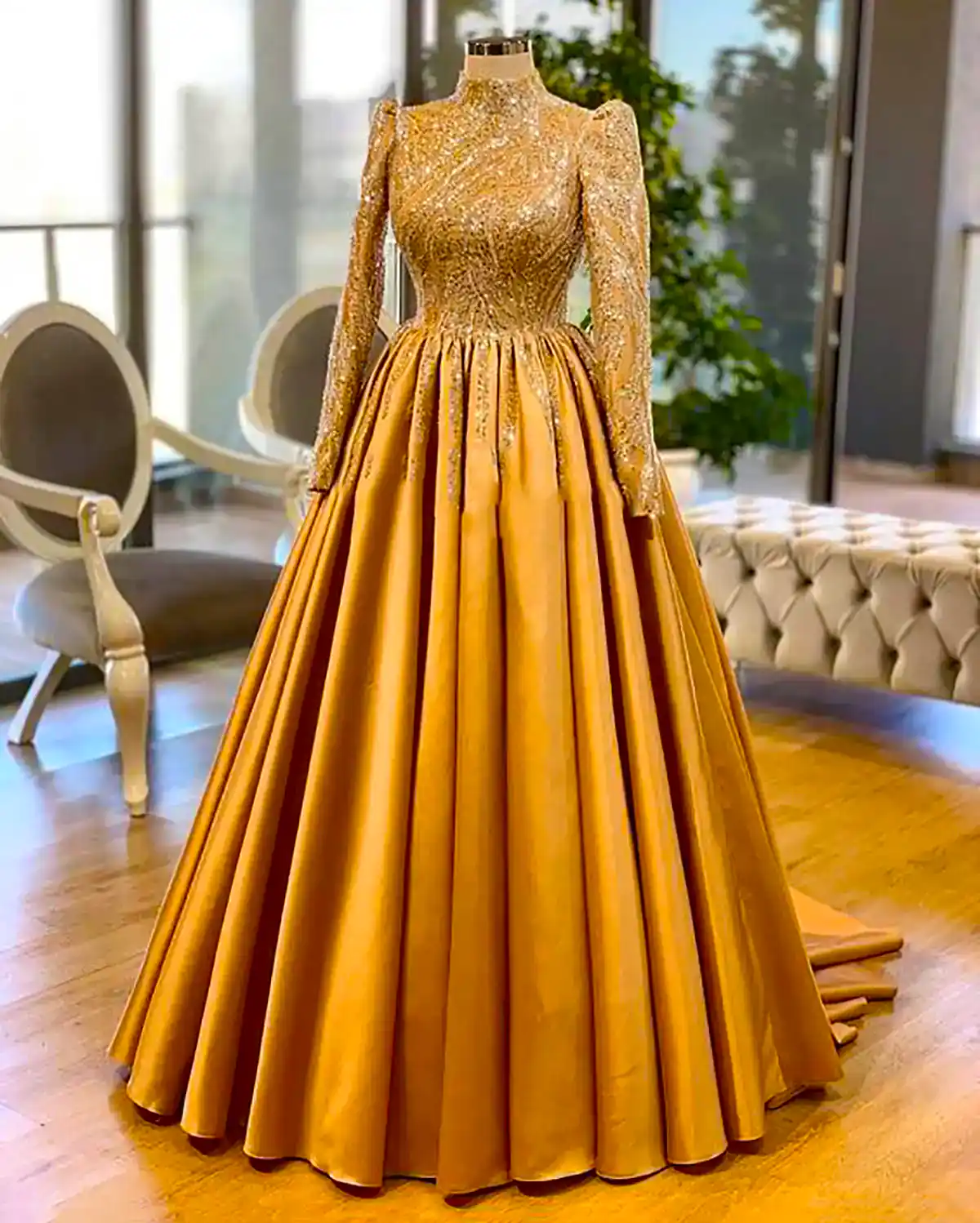 پیراهن مجلسی بلند زنانه