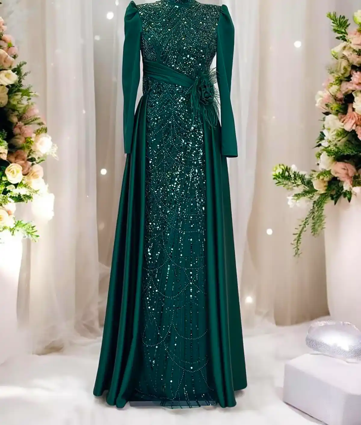 پیراهن مجلسی بلند زنانه