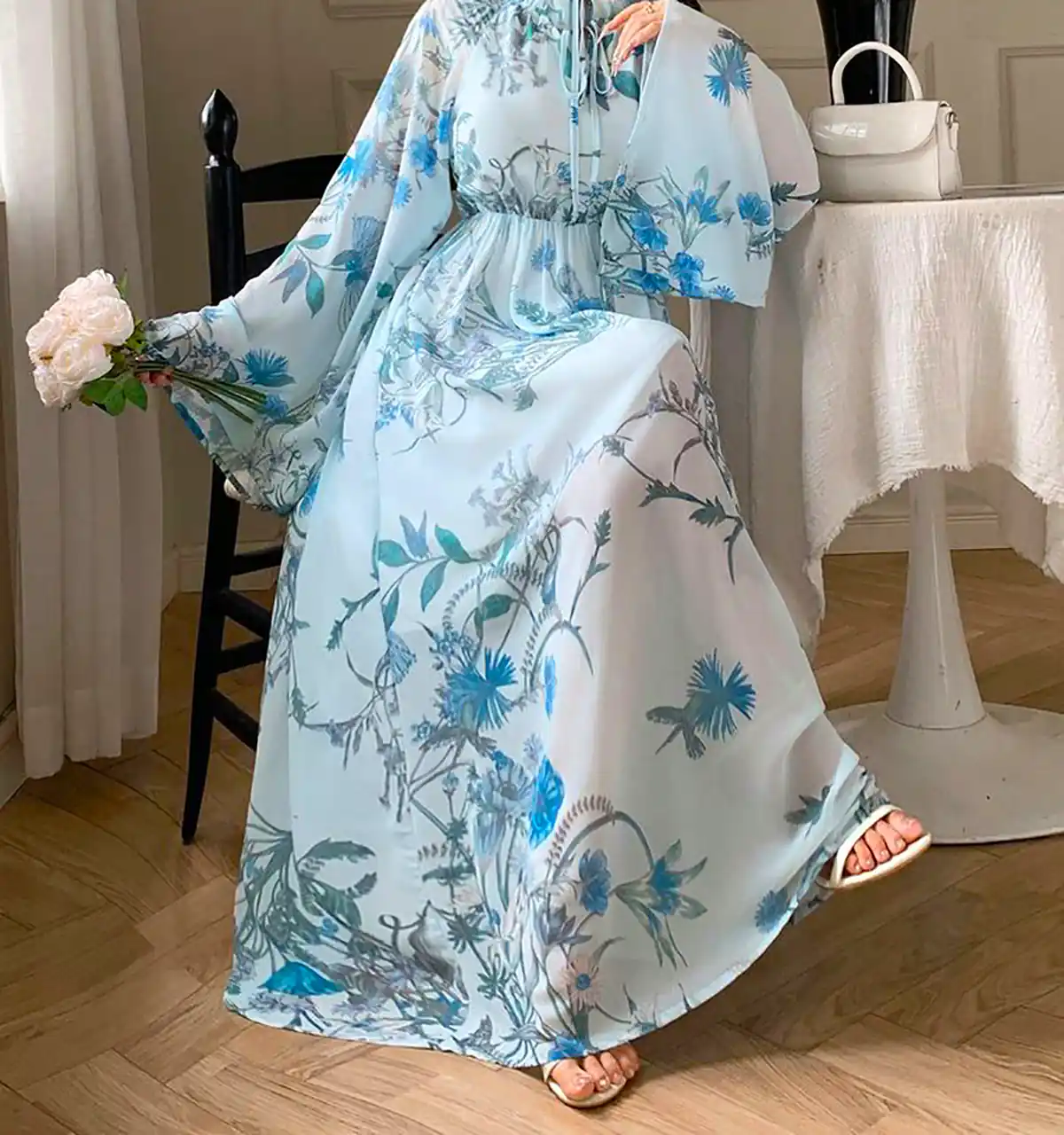 پیراهن طرح دار زیبا و جذاب