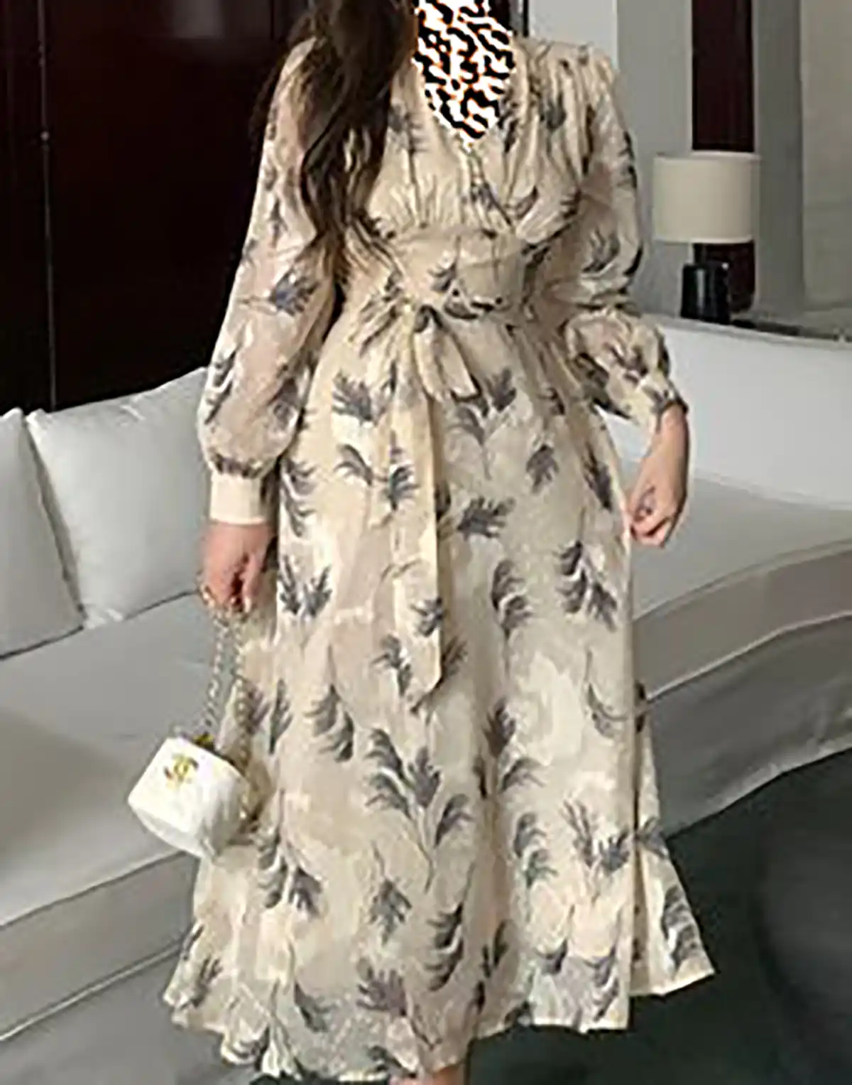 پیراهن طرح دار زیبا و جذاب