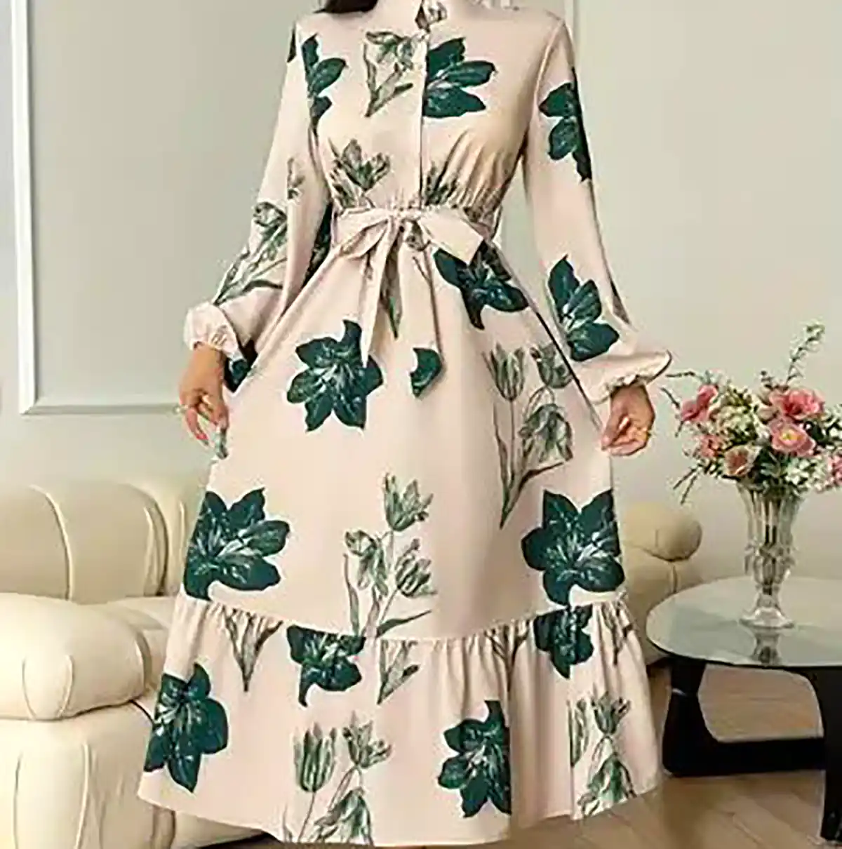 پیراهن طرح دار زیبا و جذاب