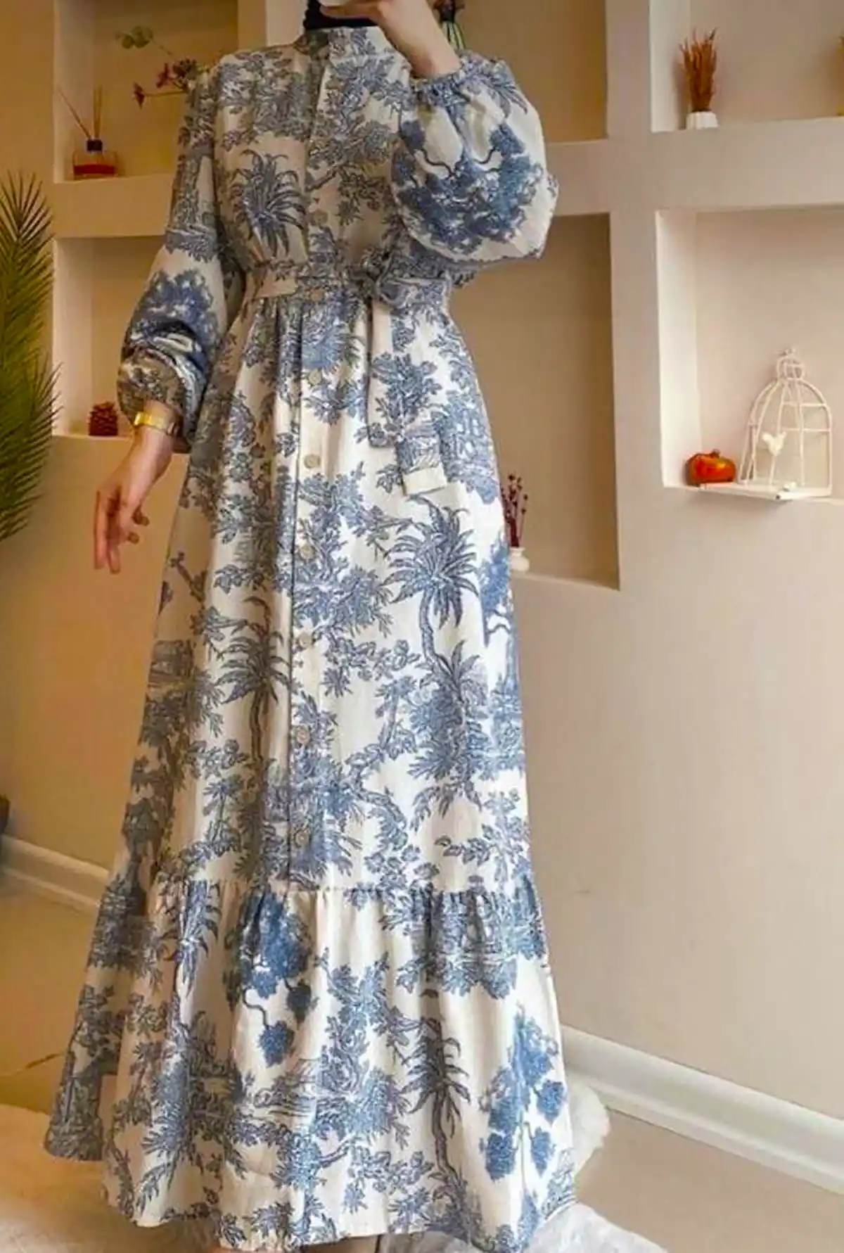 پیراهن طرح دار زیبا و جذاب