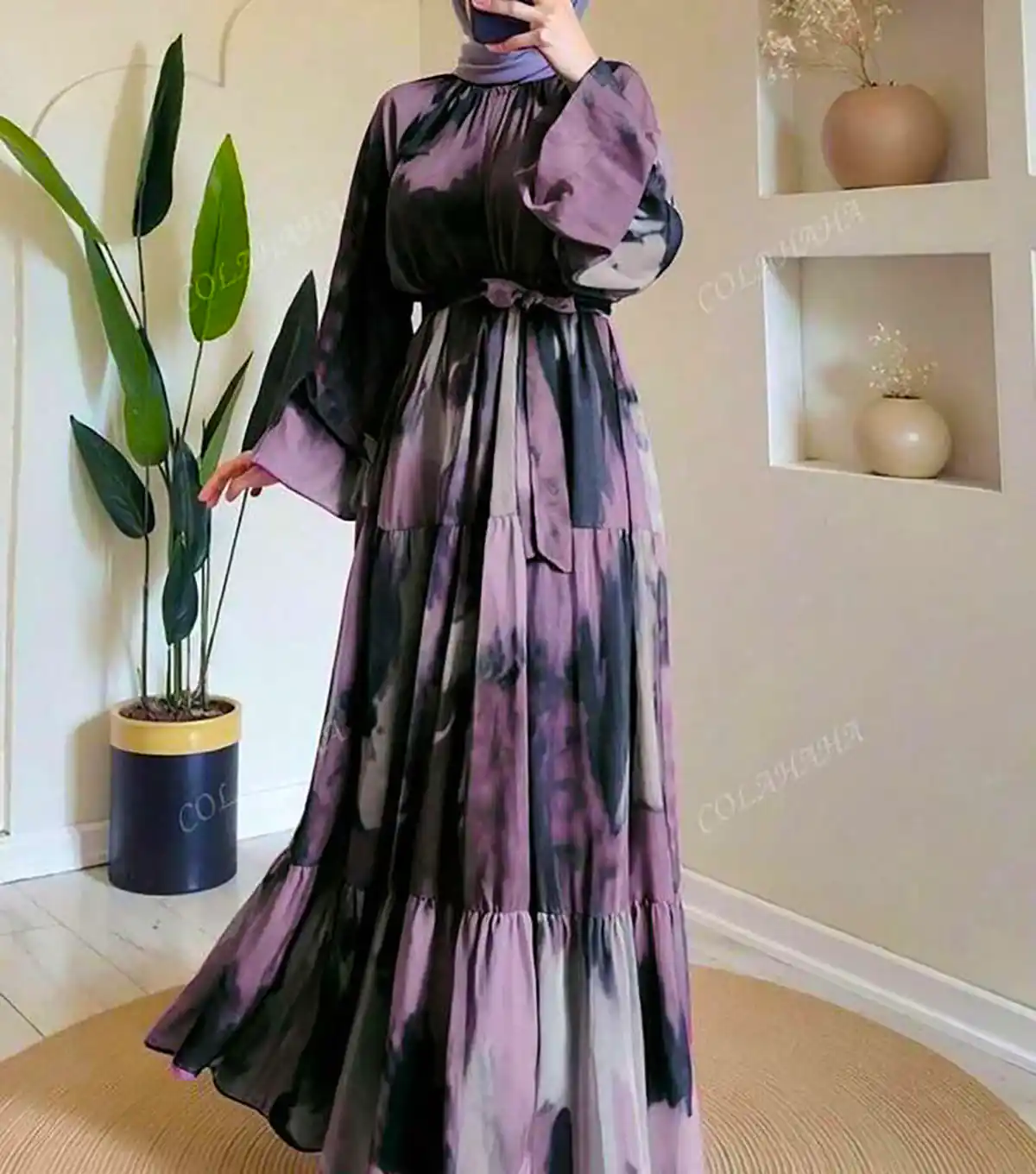 پیراهن طرح دار زیبا و جذاب