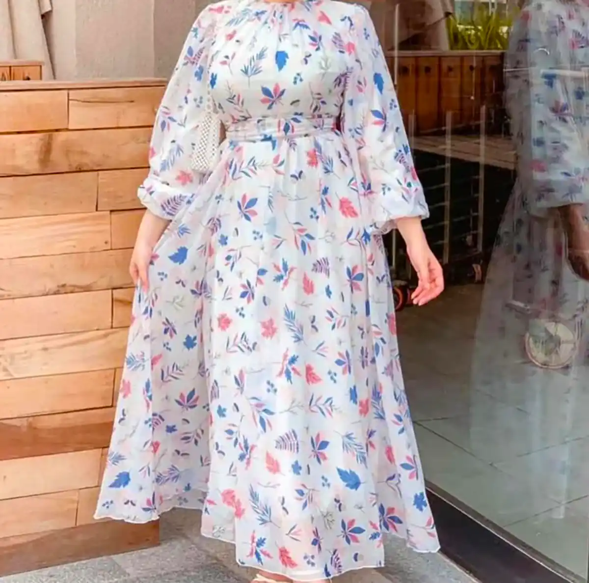 پیراهن طرح دار زیبا و جذاب