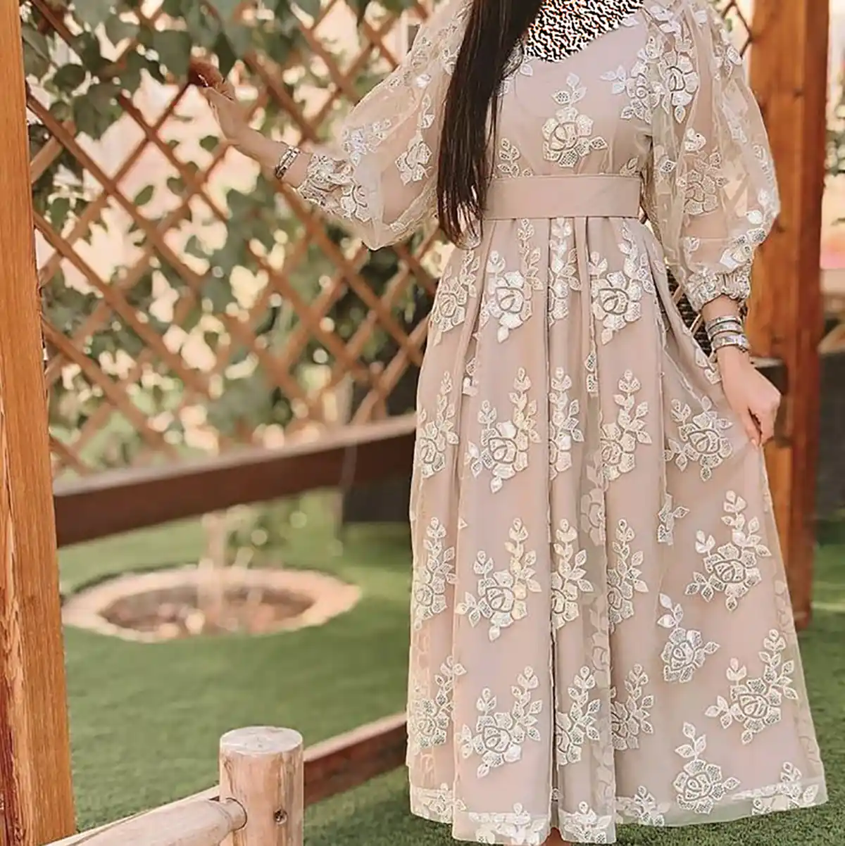 پیراهن طرح دار زیبا و جذاب