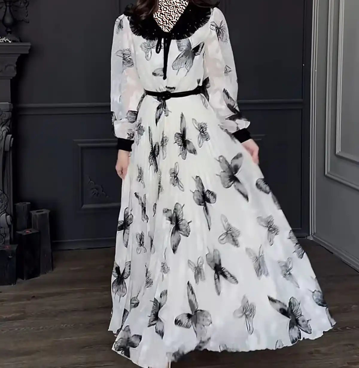 پیراهن طرح دار زیبا و جذاب