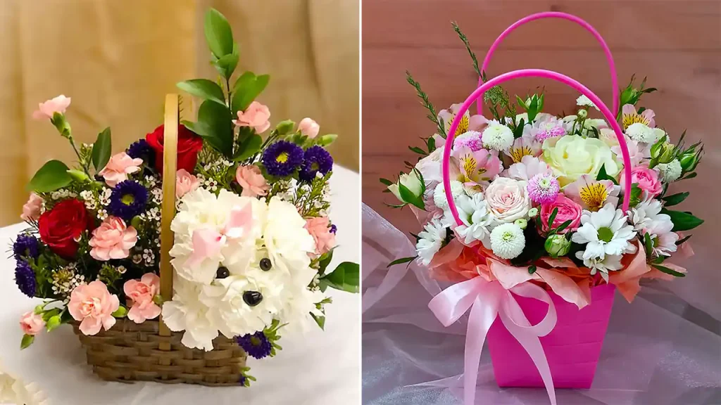 سبد گل کلاسیک