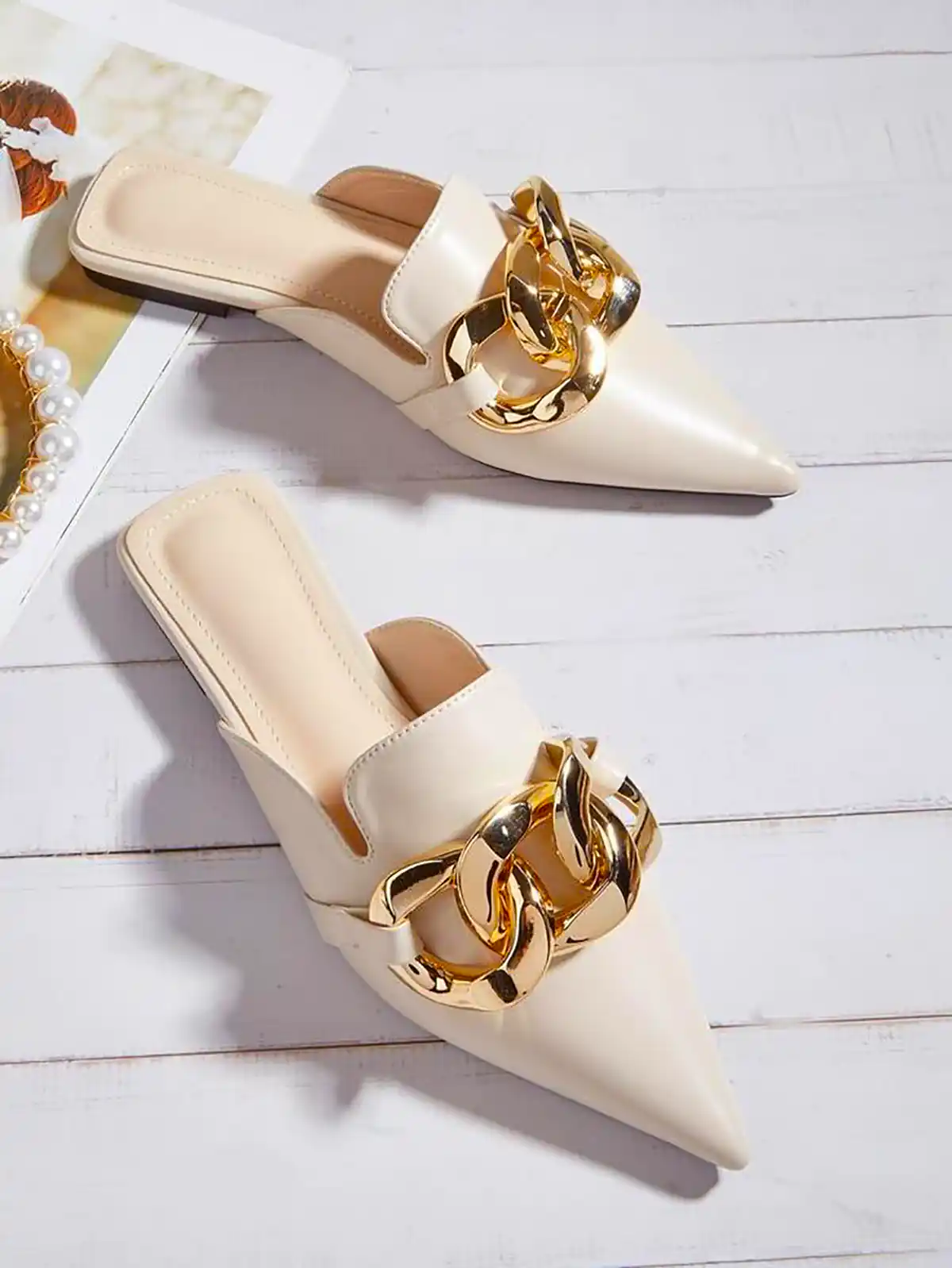 صندل جلو بسته شیک زنانه