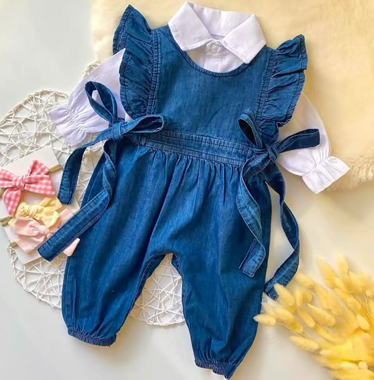 سرهمی جین بچه گانه شیک