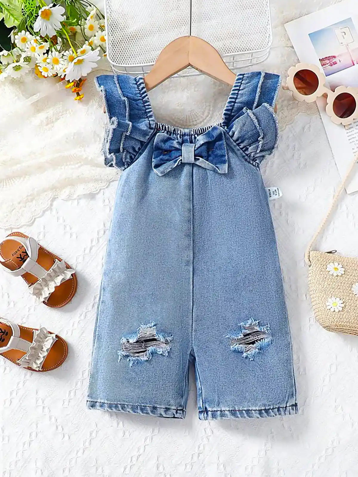 سرهمی جین بچه گانه شیک