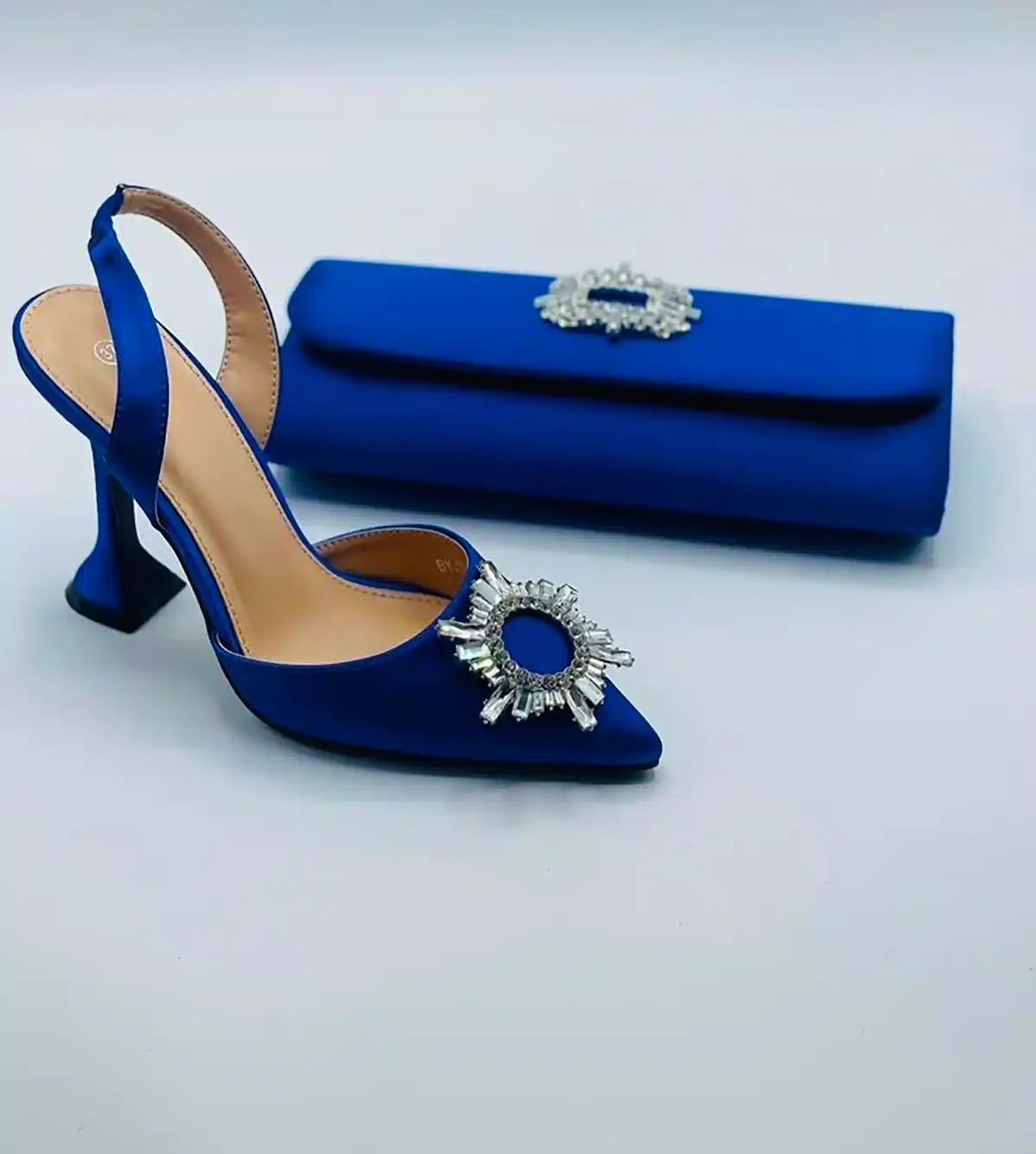 ست کیف و کفش آبی کاربی