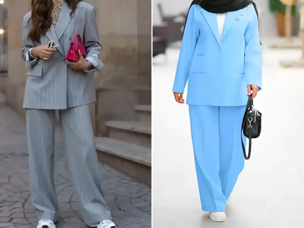 ست لباس بیرونی زنانه