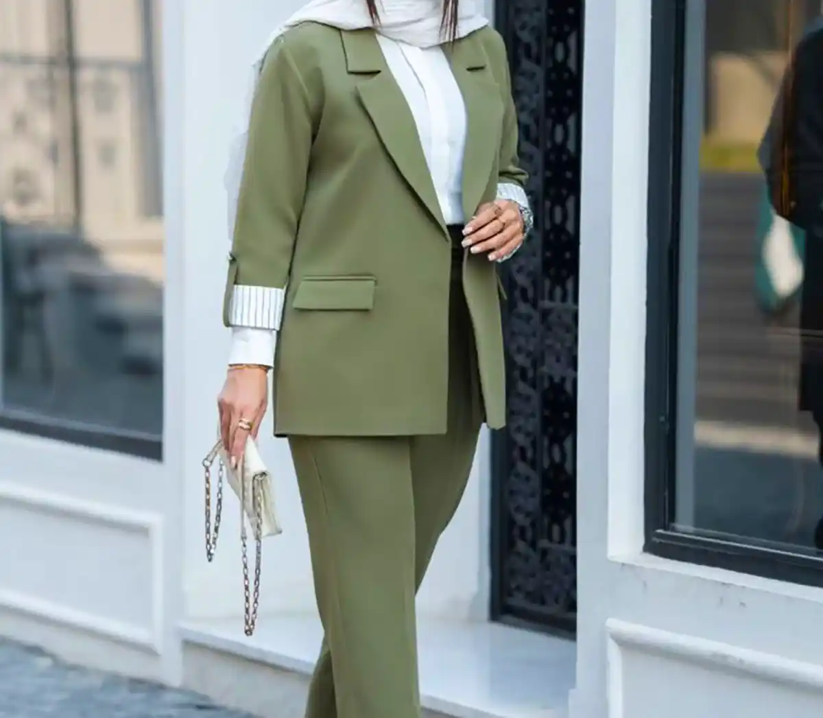 ست لباس بیرونی زنانه