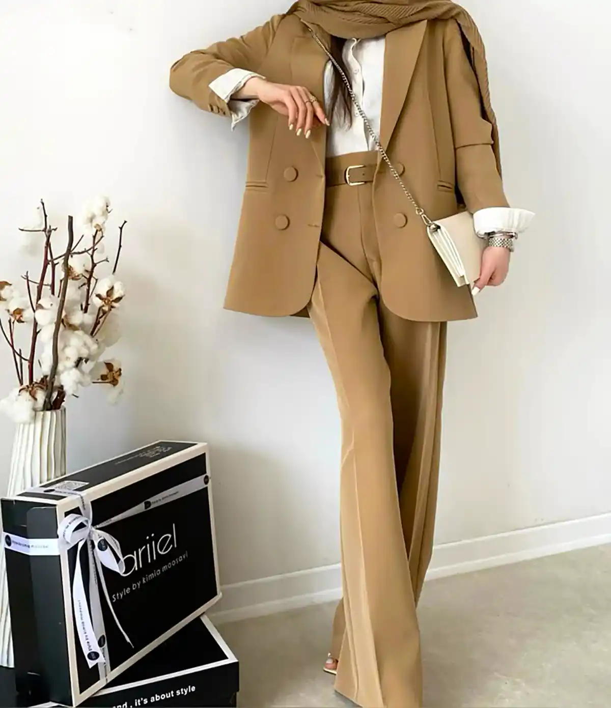 ست لباس بیرونی زنانه