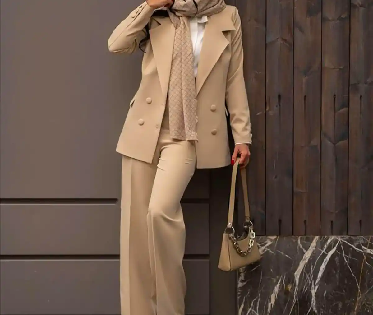 ست لباس بیرونی زنانه