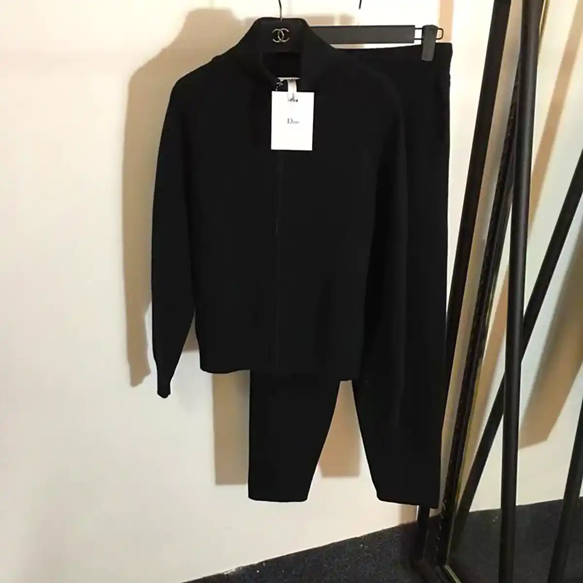 ست شومیز شلوار مشکی زنانه