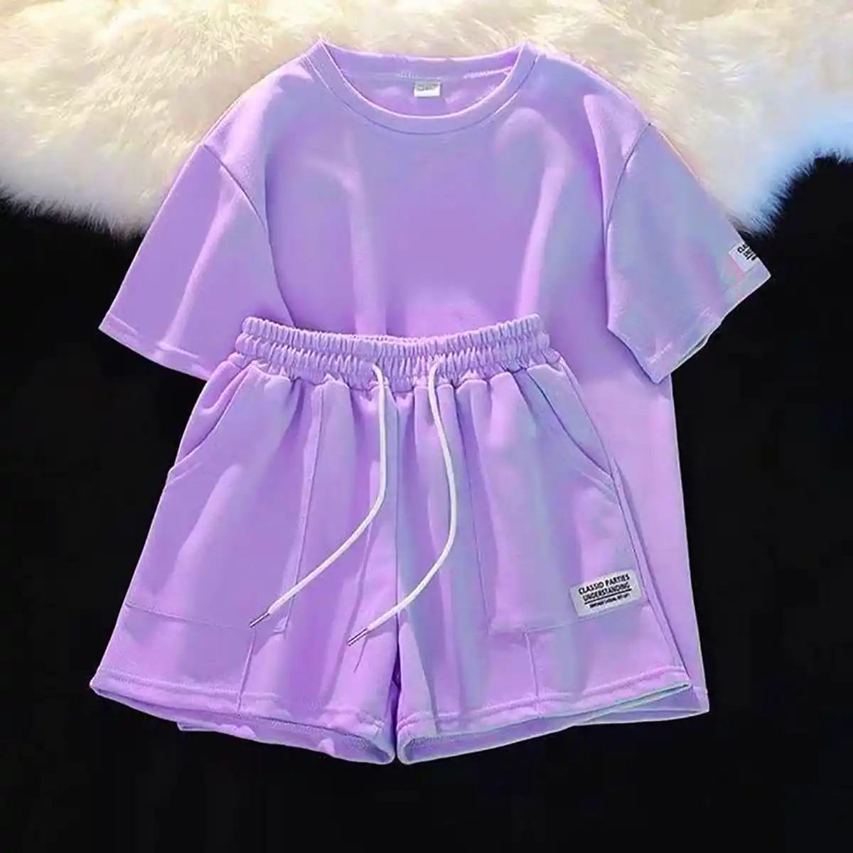 ست تیشرت شلوارک دخترانه