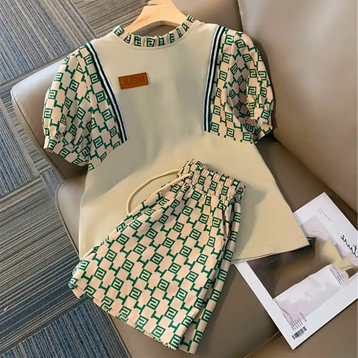 ست تیشرت شلوارک دخترانه