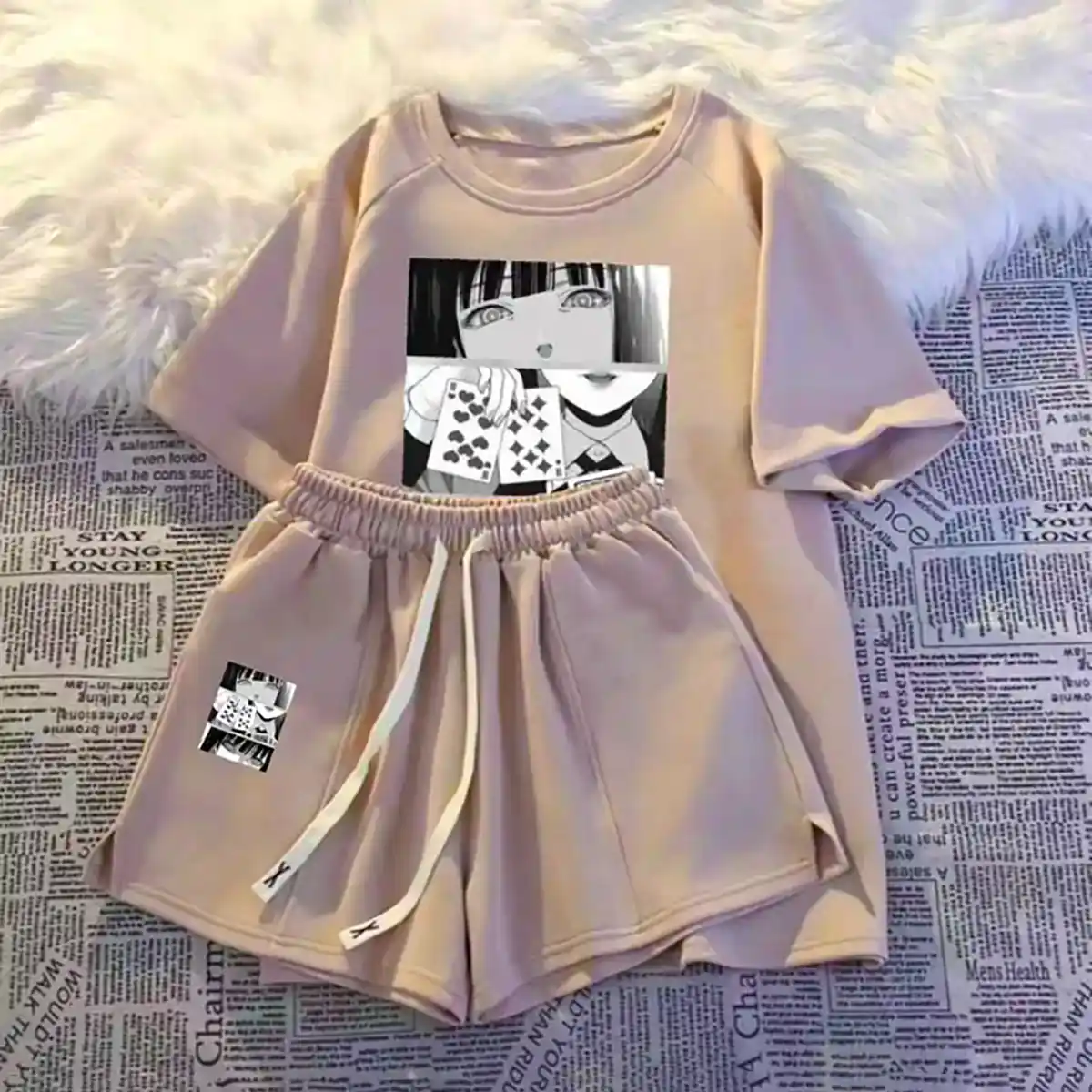 ست تیشرت شلوارک دخترانه