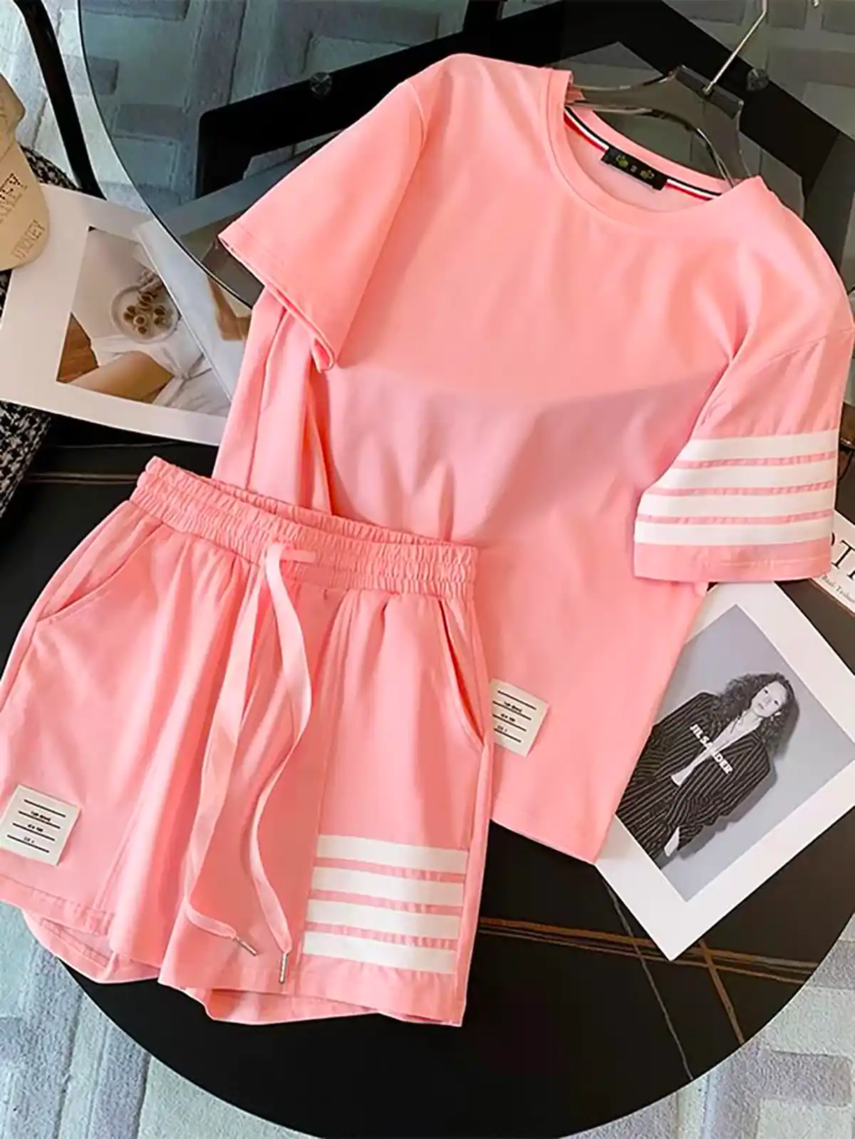 ست تیشرت شلوارک دخترانه