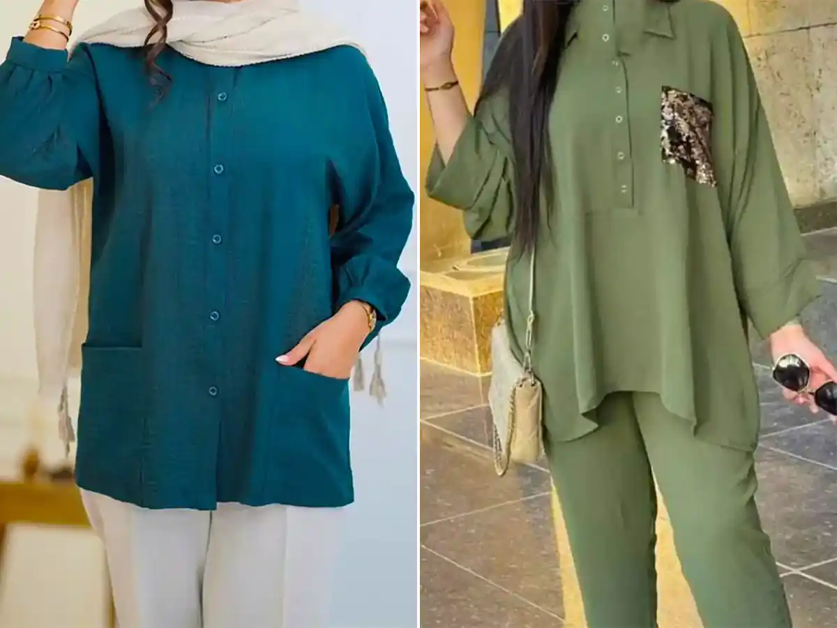 شومیز کوتاه شیک زنانه