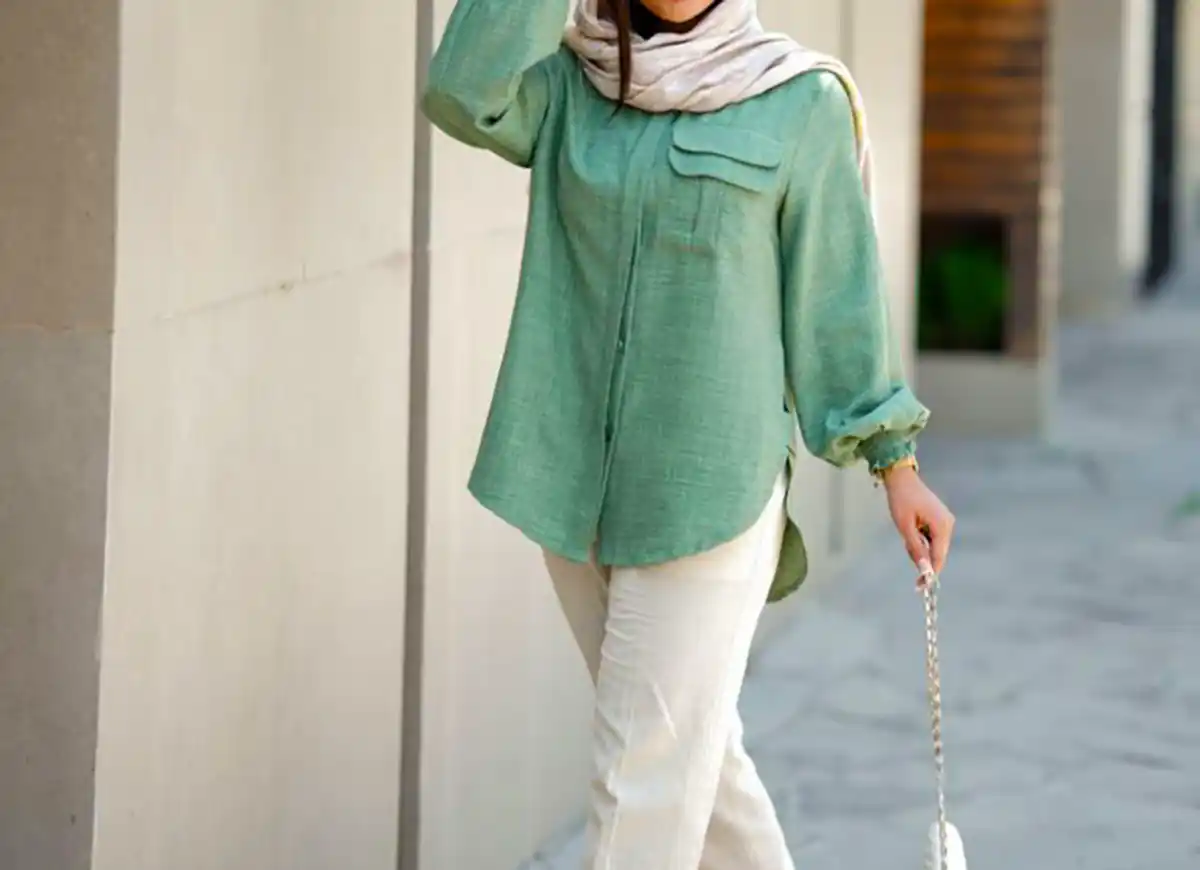 شومیز کوتاه شیک زنانه