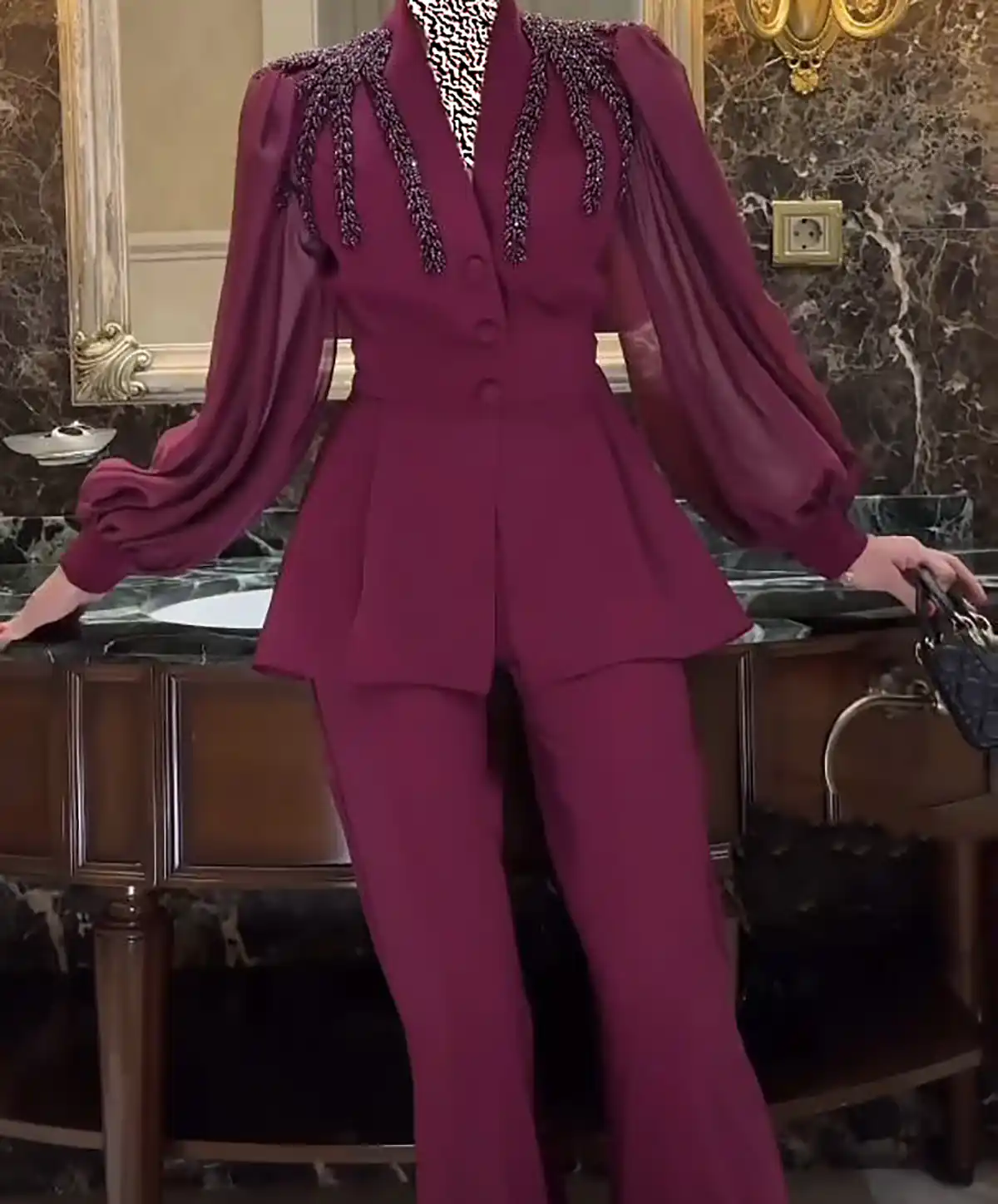 شومیز شلوار با کلاس مجلسی