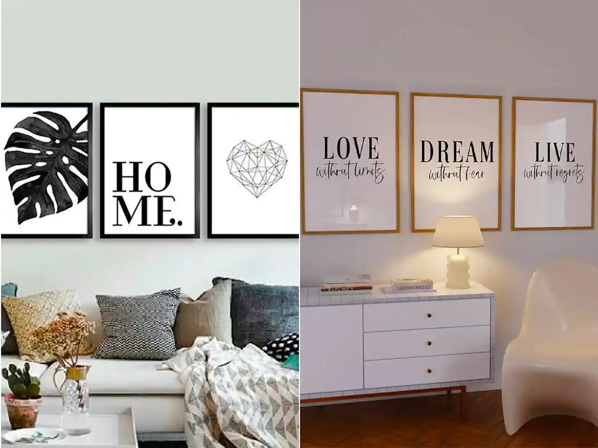 تابلو سه تیکه فانتزی