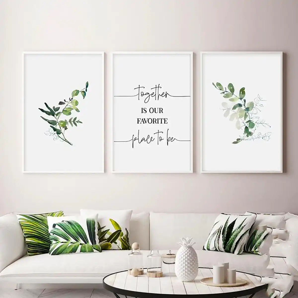 تابلو سه تیکه فانتزی