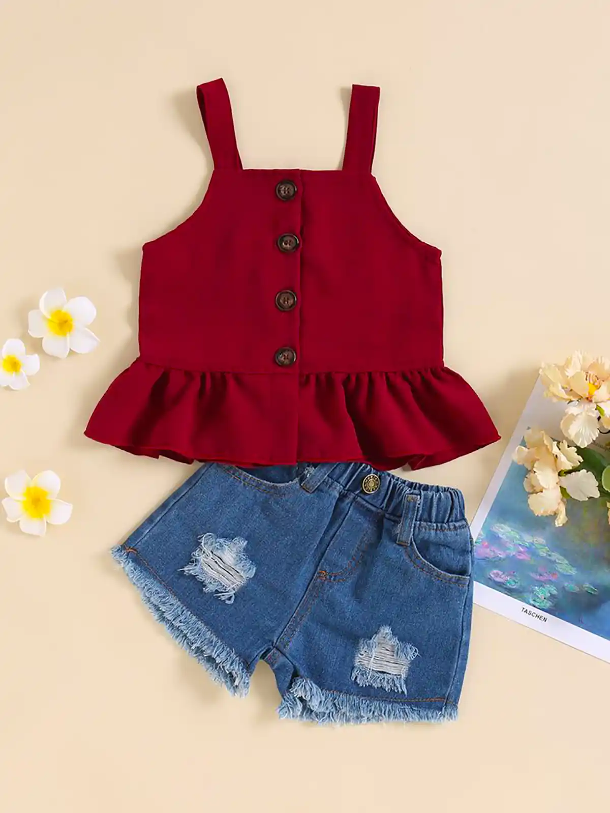 تاپ شورتک بچه گانه شیک