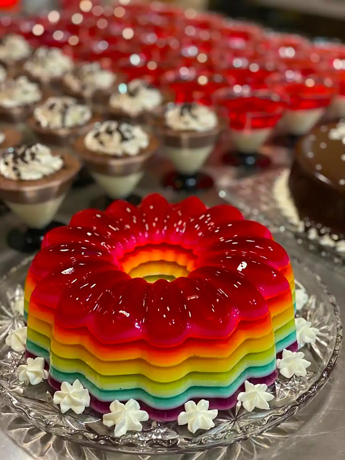 تزئین ژله مجلسی زیبا