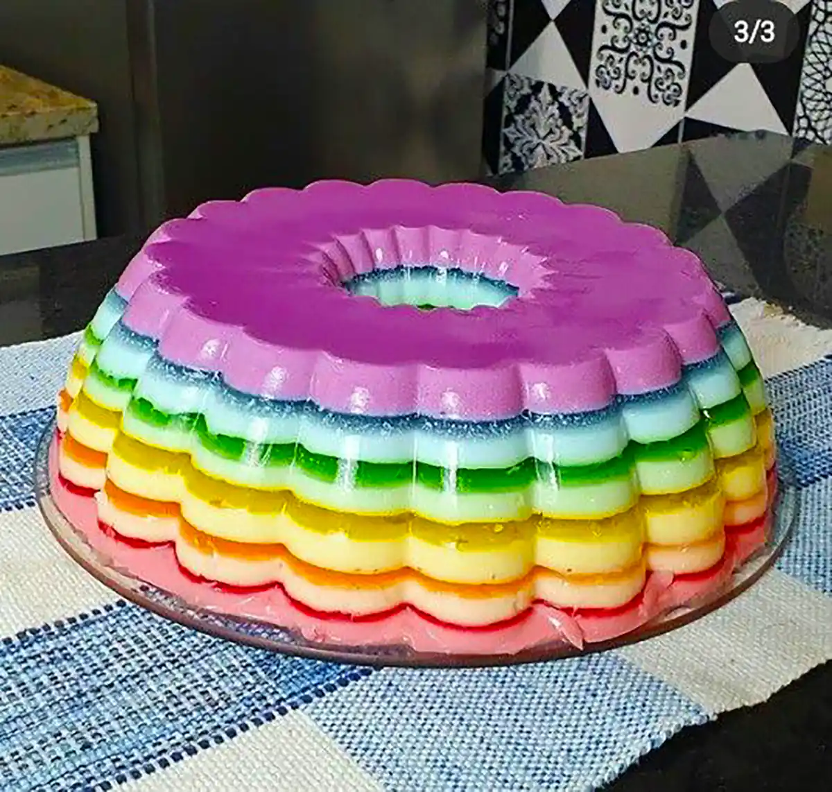 تزئین ژله مجلسی زیبا