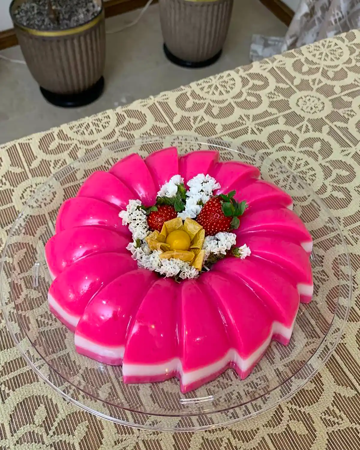 تزئین ژله مجلسی زیبا