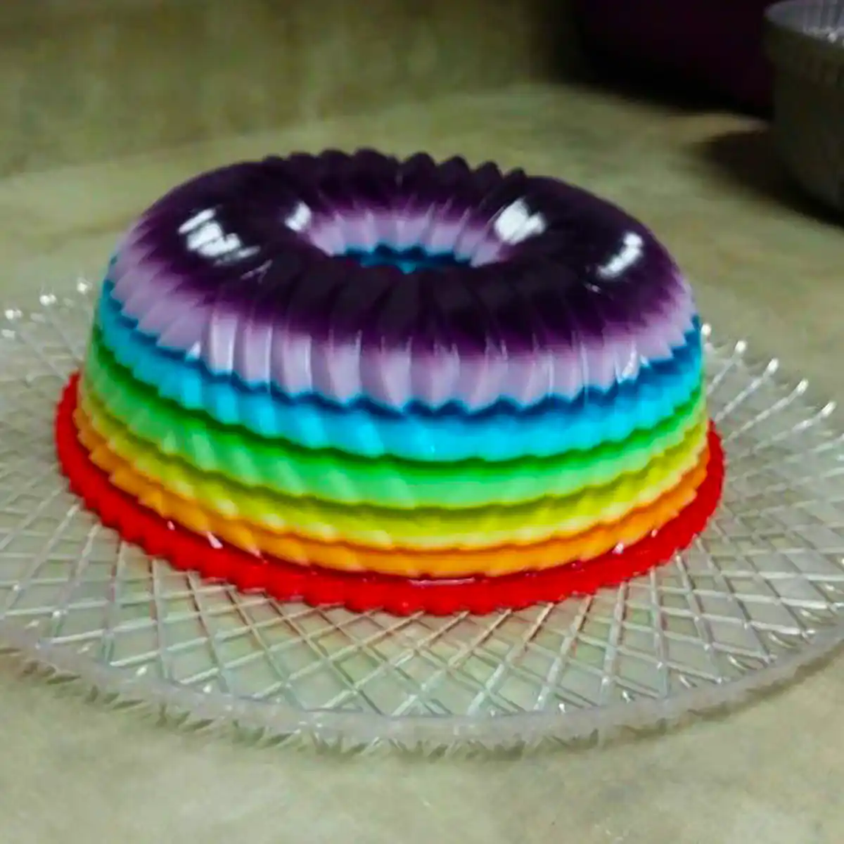 تزئین ژله مجلسی زیبا