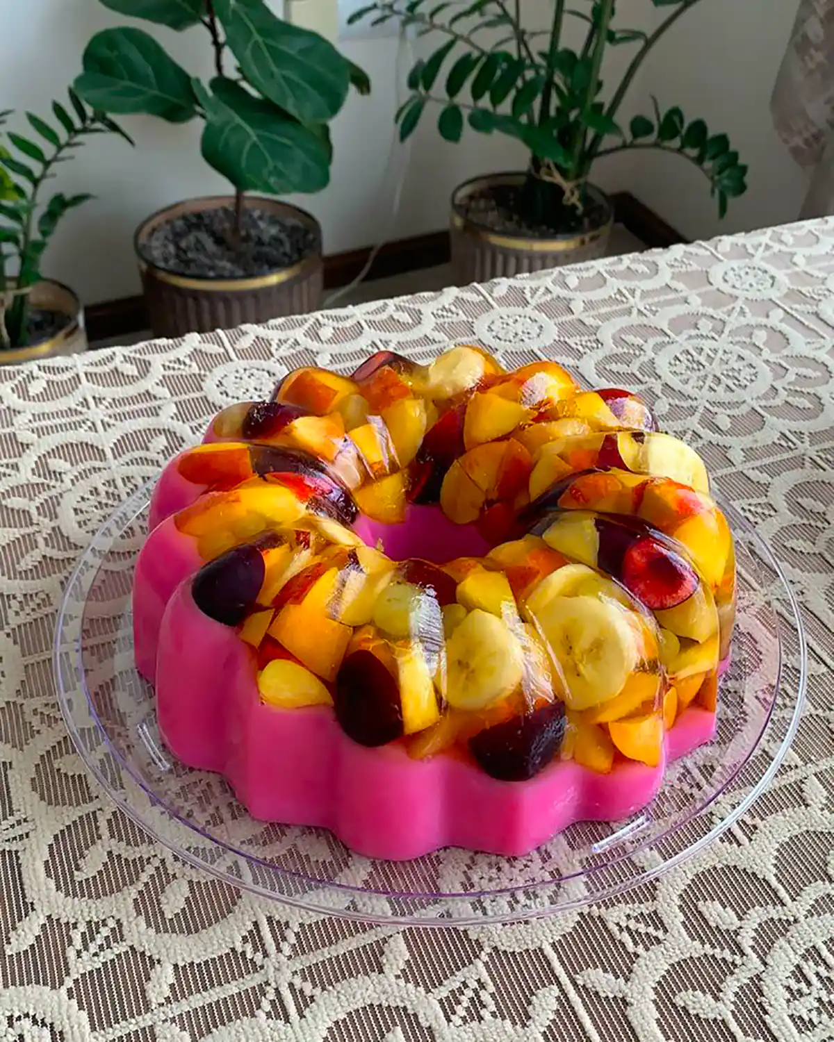 تزئین ژله مجلسی زیبا