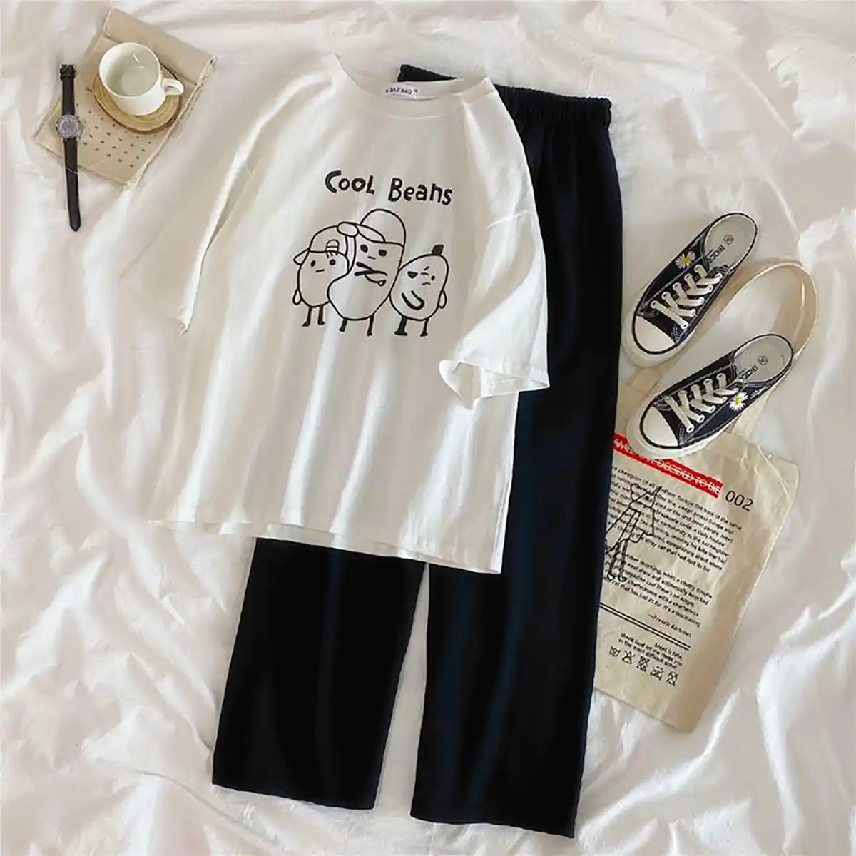 تیشرت شلوار لانگ زنانه